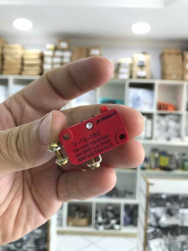Microswitch Fliperama Kit C/05pçs V-15-1b5