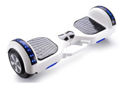 Skate Electrico Patineta Hoverboard Color Blanco