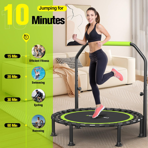 Zcmhaxj Foldable Mini Trampoline 40/48 Rebounder Trampoline