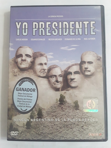 Yo Presidente Documental Original Dvd