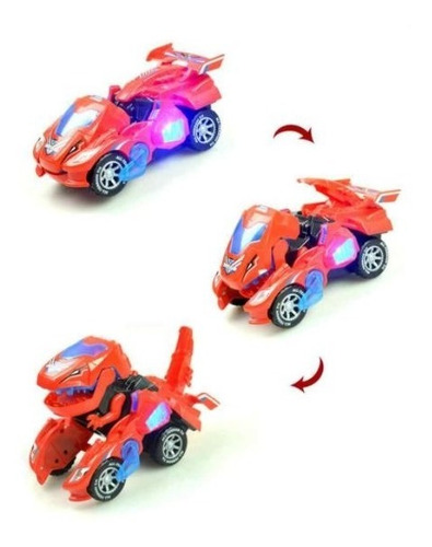 Juguete Dino-robot Con Luz Y Sonido