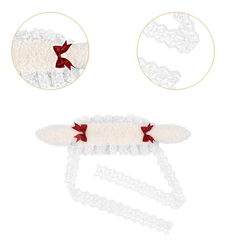 Ears De Lolita Diadema Tocado Para Suministros De Fiesta De