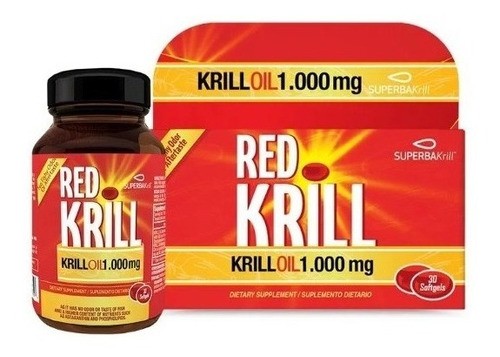 Red Krill 1000mg 30 Softgels Healt - Unidad a $2830