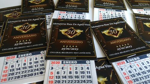 Calendarios Almanaques Personalizados Imantados Con Mignon