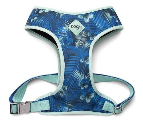 Peitoral Bold Resistente Para Cachorro Hawaii Dog.u Tamanho Da Coleira M