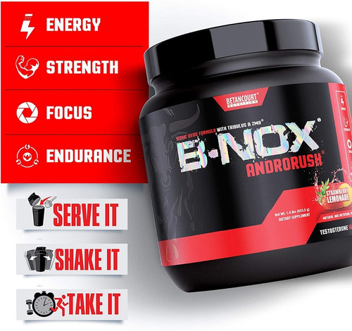 Pre Entreno Bullnox B-nox (35 Servicios) Los Sabores Sabor Rainbow Candy