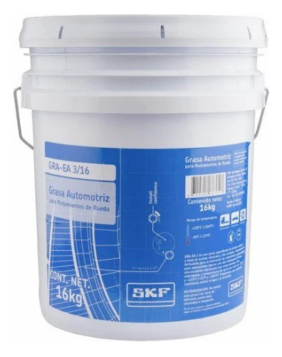 Grasa Para Rodamiento Balero Skf Cubeta 16 Kilos