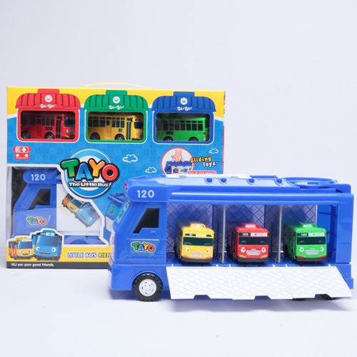 The Little Tayo Bus 3 Piezas Juguetes Regalo For Niños