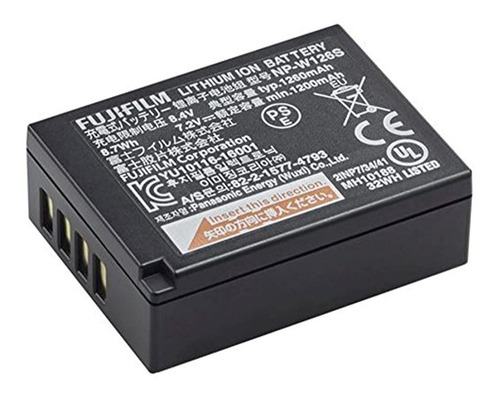 Fujifilm Np-w126s Batería Recargable De Iones De Litio.