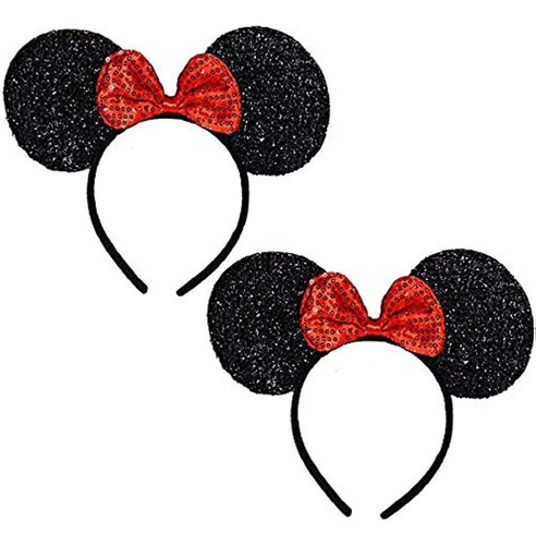 Mickey Minnie Mouse Orejas Fanxier Set De 2 Minnie Orejas Di