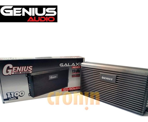 Amplificador 4 Canales Genius Clase A/b Serie G1 G1-90x4g