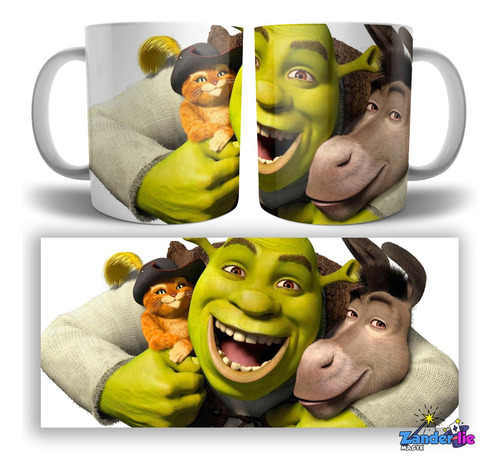 Taza De Cerámica Sherk