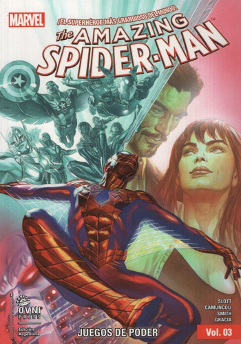 Juegos De Poder - The Amazing Spiderman Vol.3 - Marvel Comics, de Marvel Comics. Editorial OVNI Press, tapa blanda en español