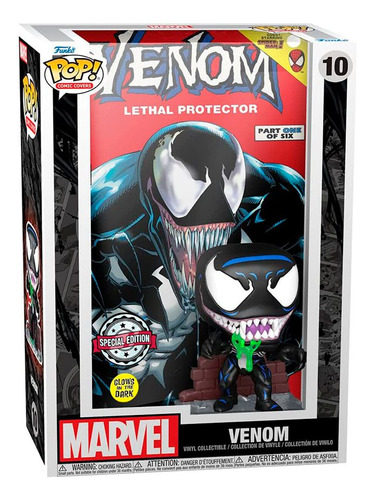 Funko Pop Marvel Venom Comic Cover Special Edition