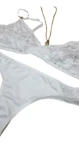 Comprar Conjunto  De Puntilla Y Microfibra Y  Less Kaury Art 8151
