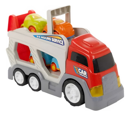 Trailer Con Carritos Para Niño Mi Primer Camión Kidz Time