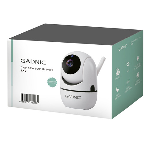 Camara Ip Wifi P2p Infrarroja Inalambrica Robotica Seguridad Color Blanco