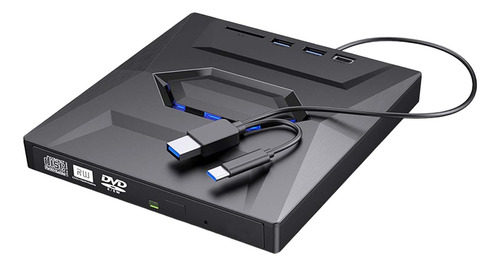 Computer Drive Burner Reproductor De Dvd Externo Portátil 5