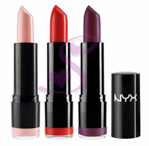 Nyx Round Lipstick Batom Cremoso Original Lss