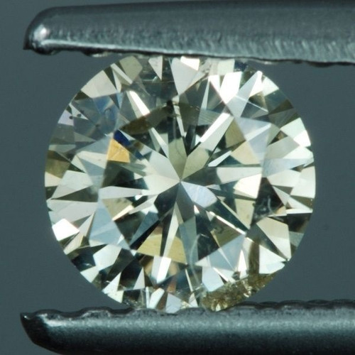 Diamante 0.28ct - Cor K - Si2 - Lap. Brilhante Certificado