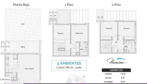 Imagen 12 de 12 de Venta Casa Tres Plantas Con Vista A Jardin