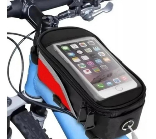 Alforja Bolso Delantero Para Bicicleta Porta Celular Gps