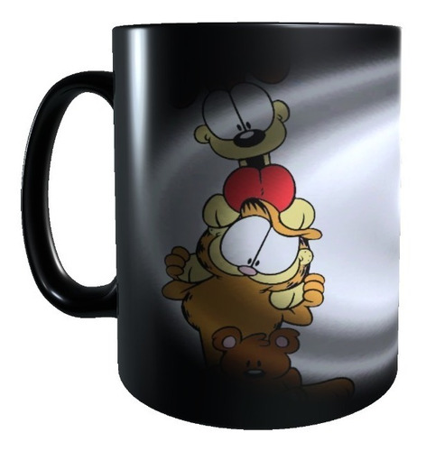 Taza Mágica Garfield, Tazon Cambia Color