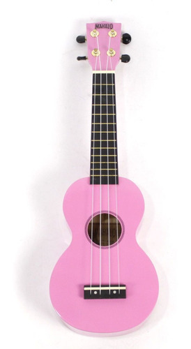 Ukelele soprano rosa Mahalo Acoustic Rainbow Series, color rosa MR1pk