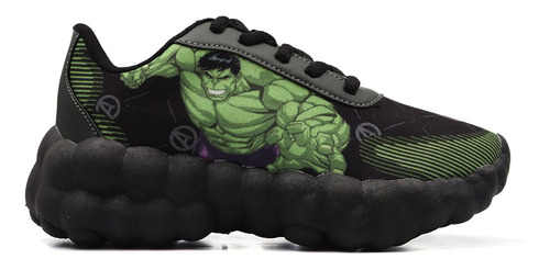 Zapatillas Niños Hulk The Avengers Licencia Oficial Marvel® 