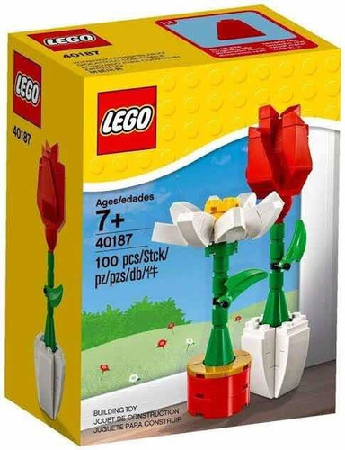 Arreglo floral Lego 40187 para exhibición de flores