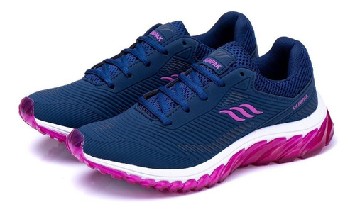 Imagem 1 de 6 de Tenis Feminino Esportivo Olimpak Para Caminhada Academia