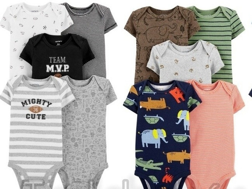 Set De Bodys Carters Originales Varon Nueva Colección