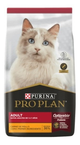 Alimento Pro Plan Adult Para Gato Adulto Sabor Pollo/arroz E