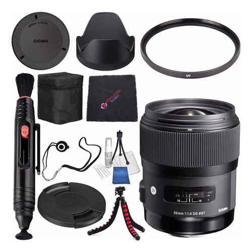 Lente Sigma 35mm F/1.4 Dg Hsm Art Para Dslr Nikon +
