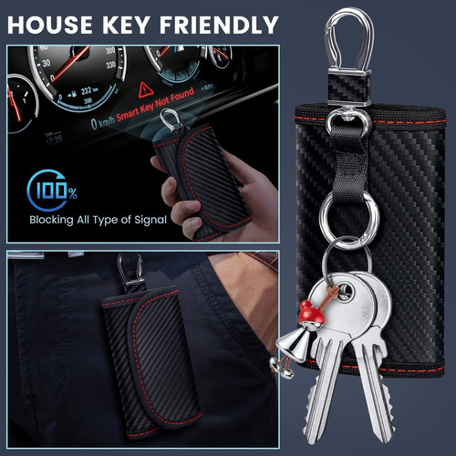 Faraday Key Fob Protector Kit,faraday Box  2 Pack Faraday Ba