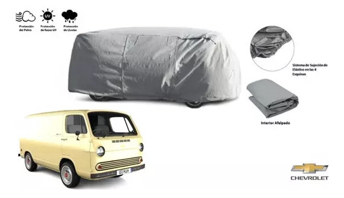 Funda/forro Impermeable Para Combi Chevrolet Van 1965