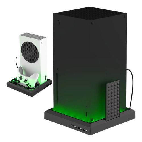 Base De Carga Y Enfriamiento De La Serie Xbox X Con Luces