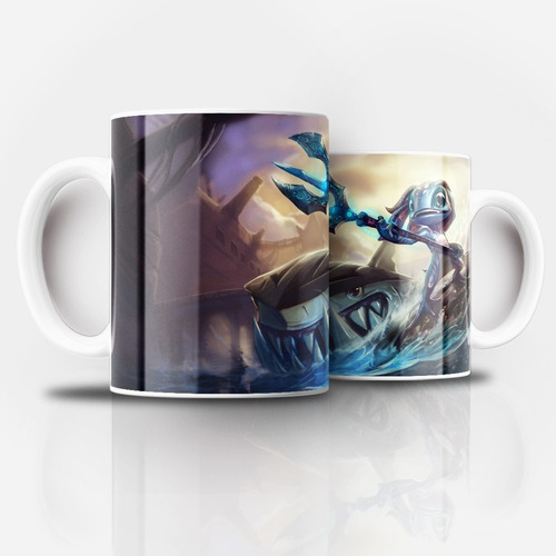 Tazón Taza Personalizada Fizz League Of Legends (skins)