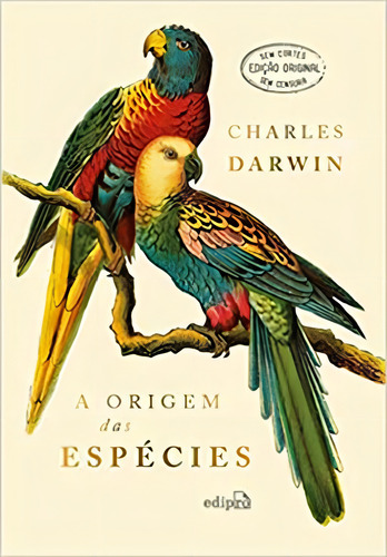 A Origem Das Espécies - Charles Darwin, De Darwin, Charles. Editora Edipro, Capa Mole Em Português