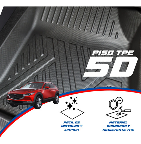 Protector Cubre Piso 5d Tpe Mazda Cx30 2020-2024