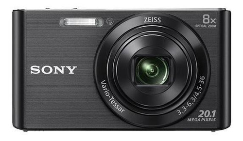 Cámara fotográfica Sony DSC-w830 2.7 20,1 MP Hd X8, negra