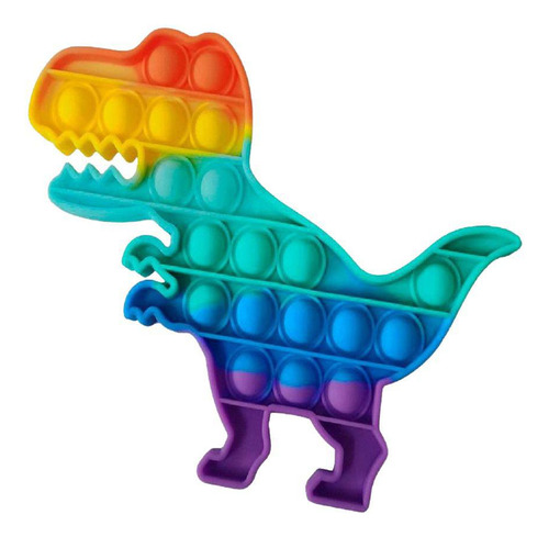 Pop Fun Brinq Anti Stress Dinossauro Sensorial - Yes Toys