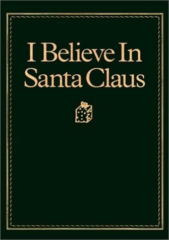 Libro I Believe In Santa Claus-inglés