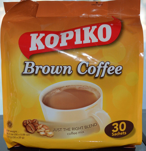 Kopiko Mezcla Instantnea De Caf Marrn 3 En 1 Con Crema Y Azc