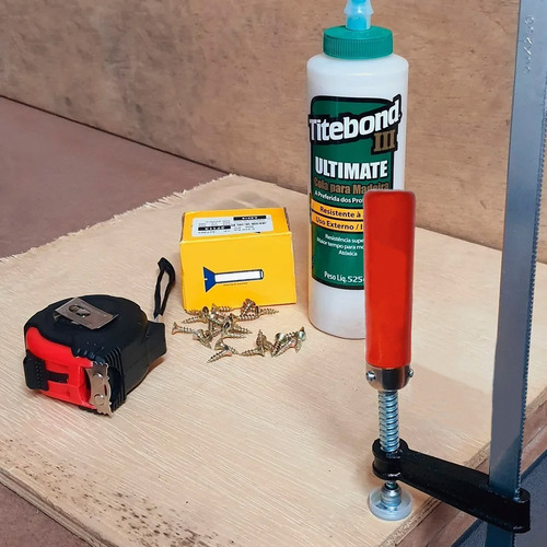 Kit 4 Grampo Sargento De Aperto Rápido Tipo F 50x250mm