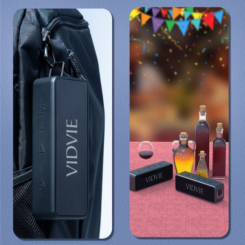 Parlante Portátil Bluetooth Vidvie Sp914 Resistente Al Agua