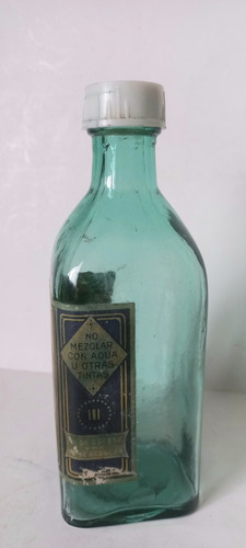 Frasco Antiguo Tinta Caimán (Usado)