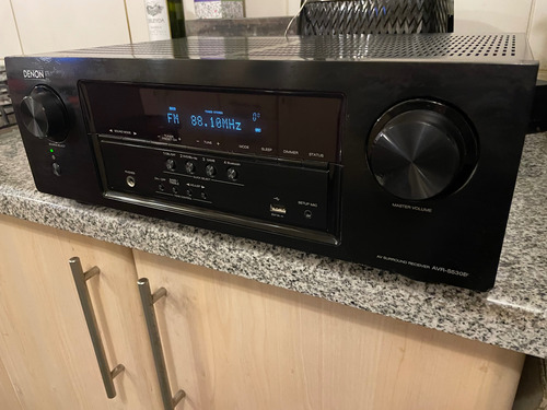 Receiver Denon Avr-s530bt Detalle Estético Mínimo. Negro (Usado)