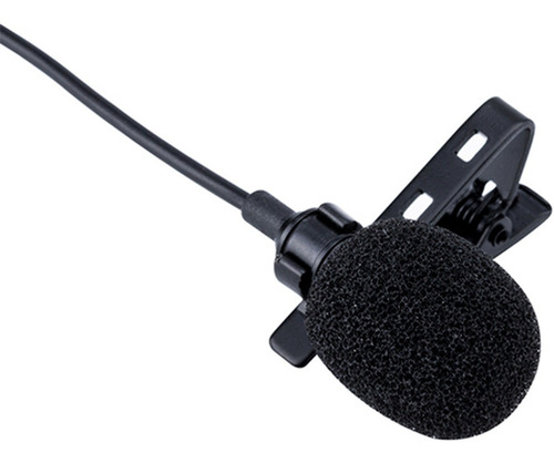 Imagen 5 de 10 de Micrófono Lavalier Omnidireccional Para Cámara