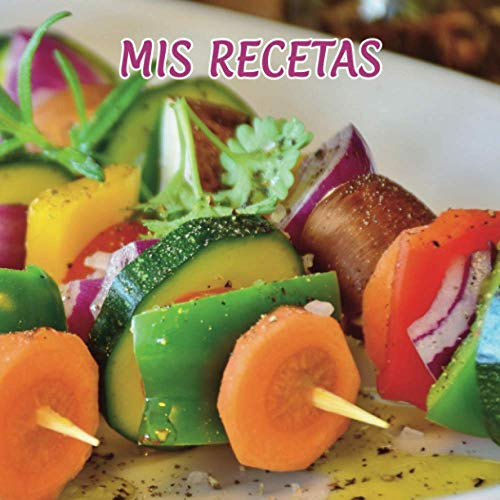 Mis Recetas: Recetario De Cocina Para Escribir Tema De Porta